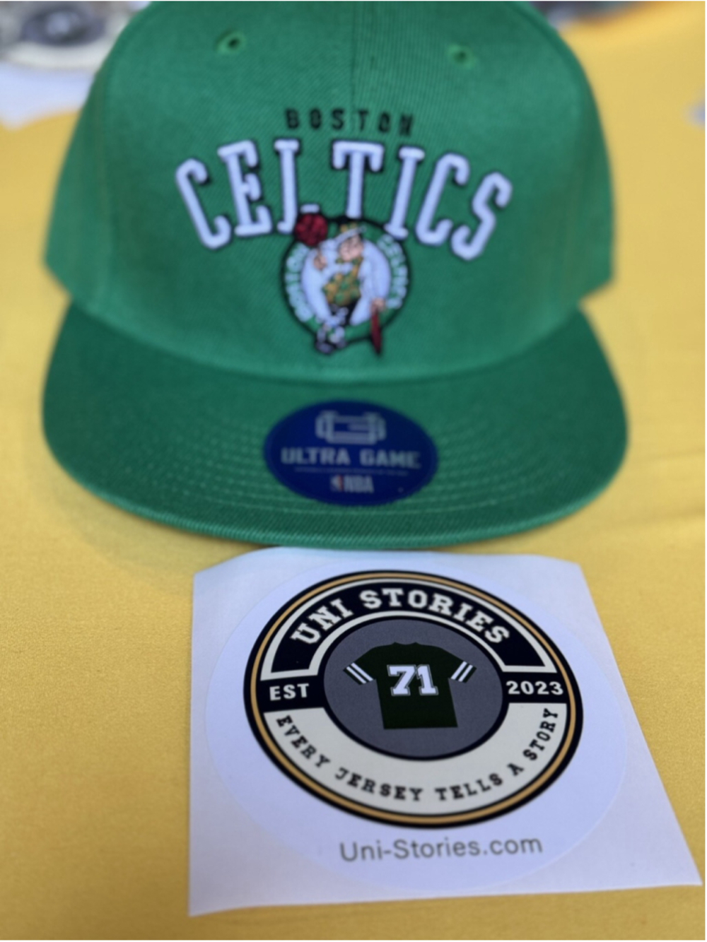 Boston Celtics Ultra Game Snapback hat Green NEW WITH TAGS